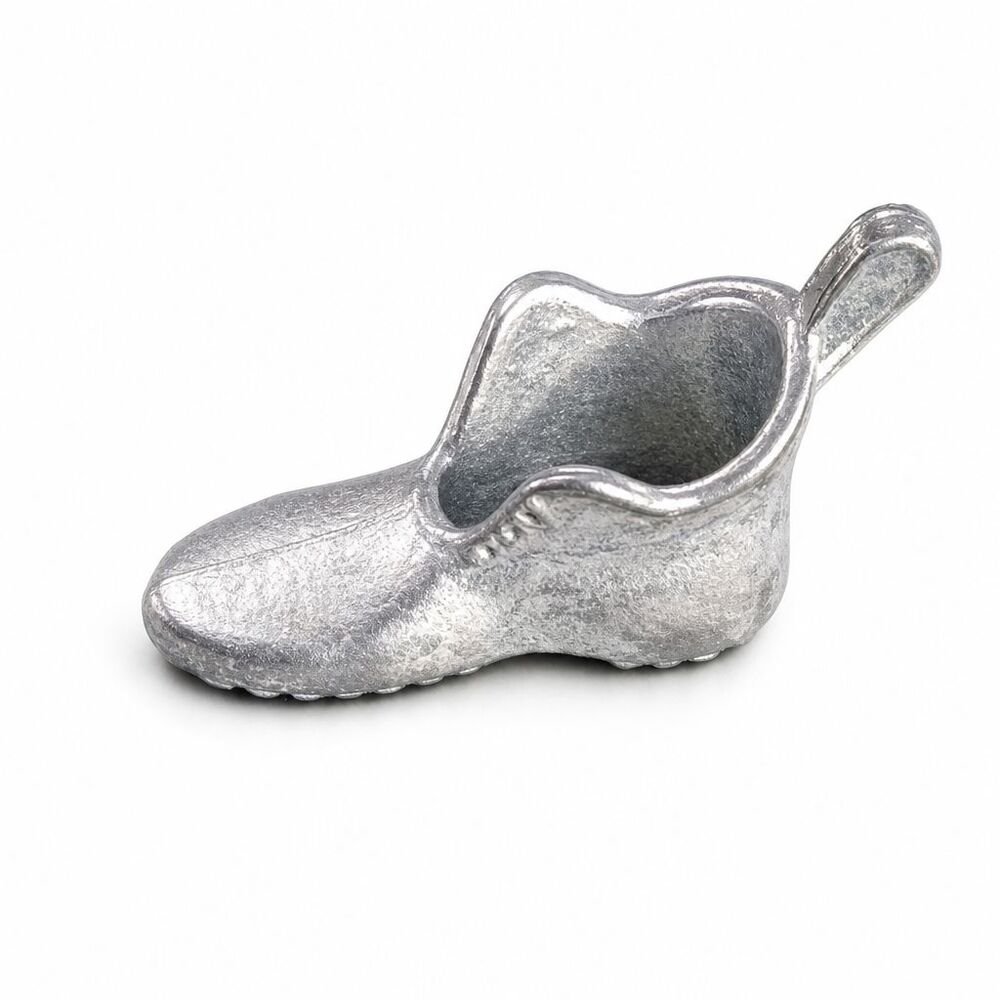 Parker Brothers Hasbro Monopoly Board Game Metal Boot Shoe Token Replacement